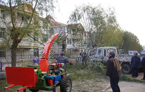 辽宁社区园林绿化树枝粉碎机